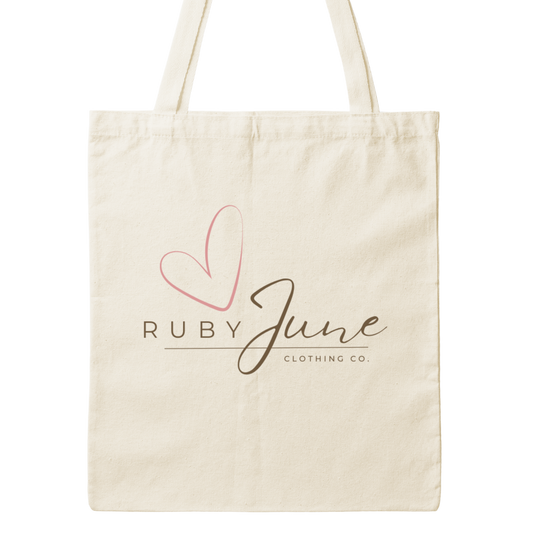 Ruby June Clothing Co. Canvas Tote Bag