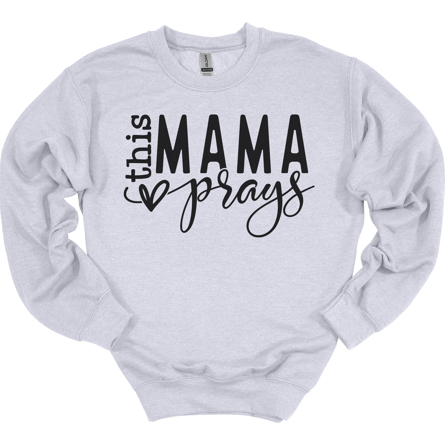 This Mama Prays Women's Crewneck