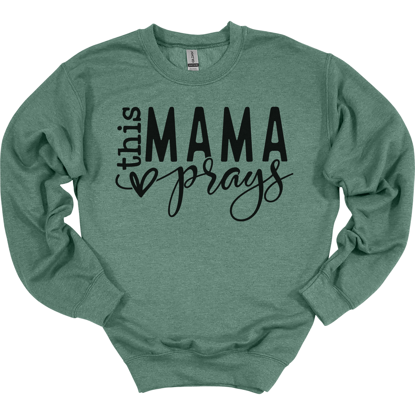 This Mama Prays Women's Crewneck