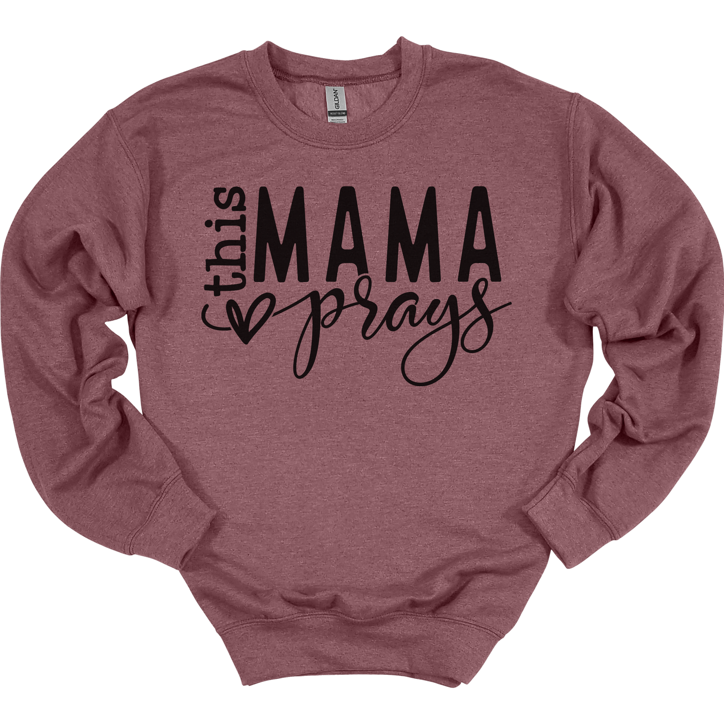 This Mama Prays Women's Crewneck