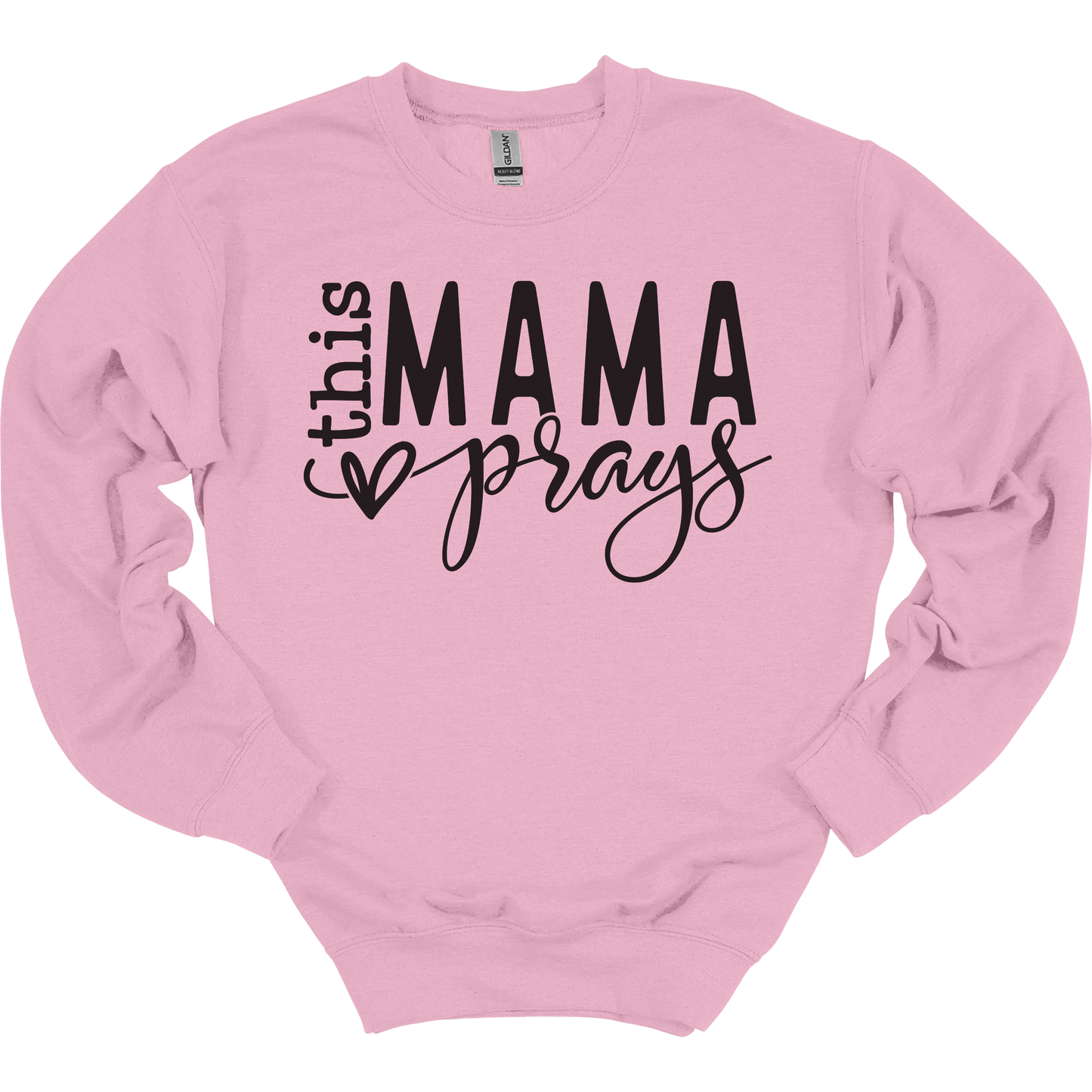 This Mama Prays Women's Crewneck