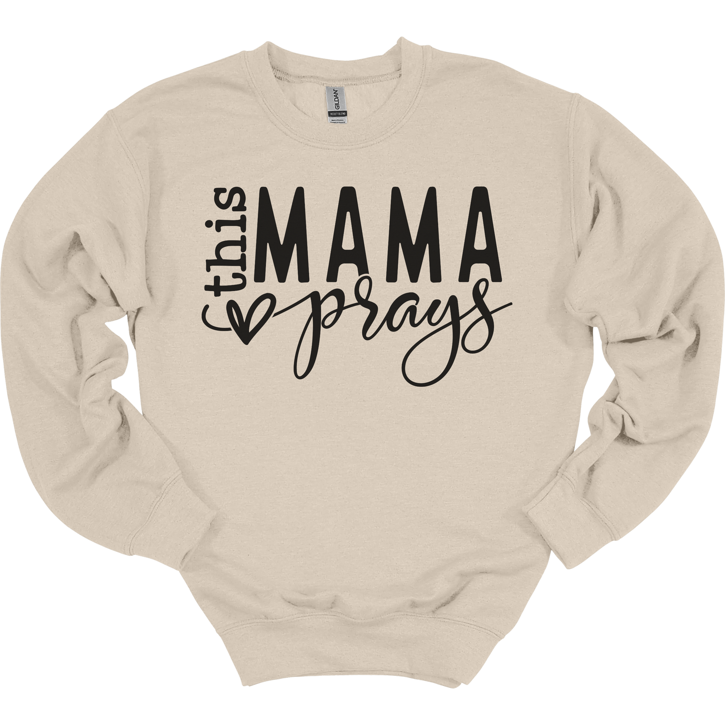 This Mama Prays Women's Crewneck