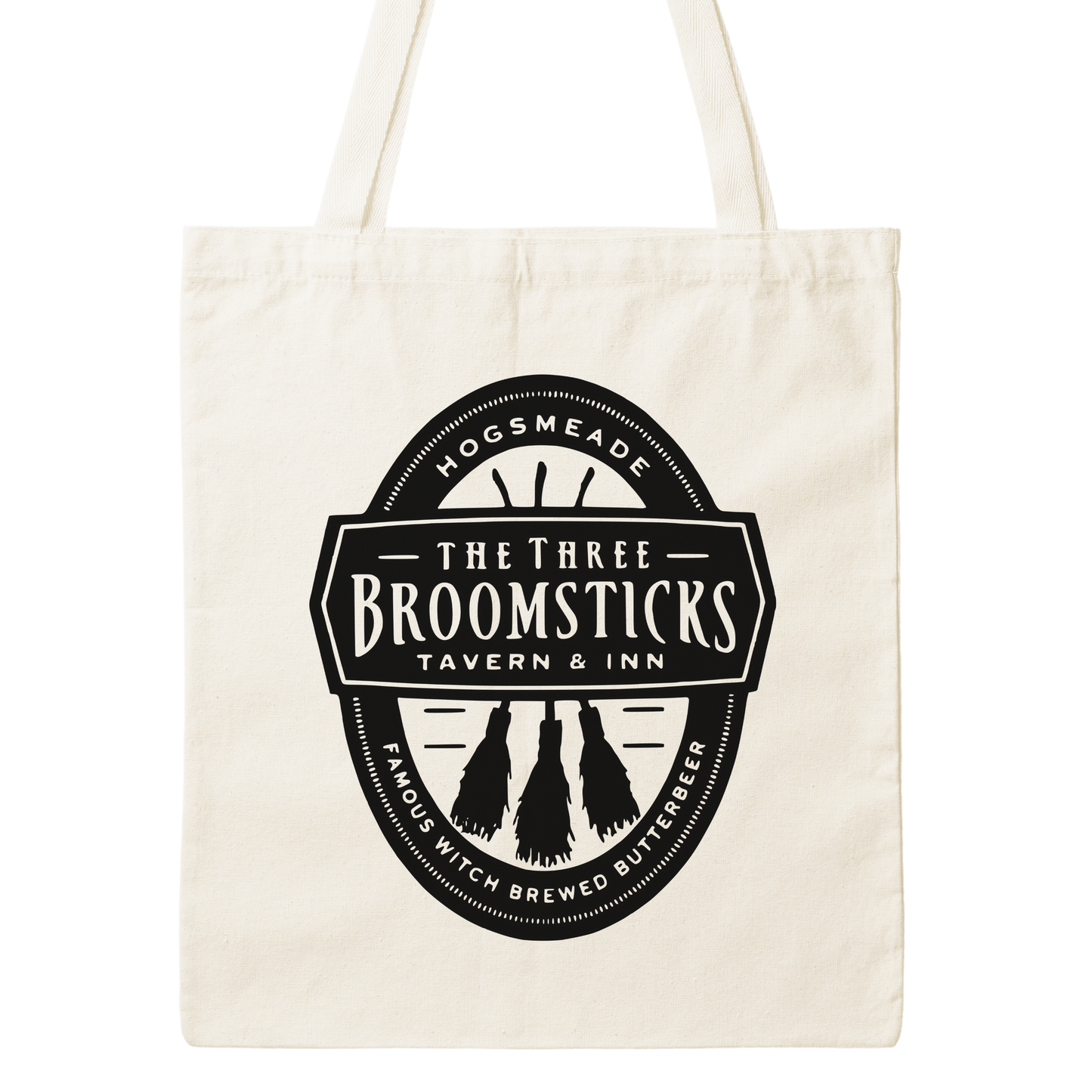 The Three Broomsticks Tavern Canvas Tote Bag