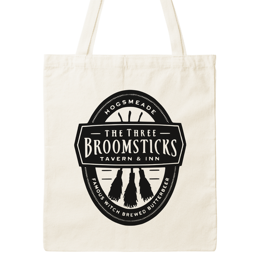 The Three Broomsticks Tavern Canvas Tote Bag